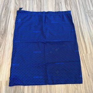 Rebecca Minkoff Blue and Black Polka Dot Dust Bag